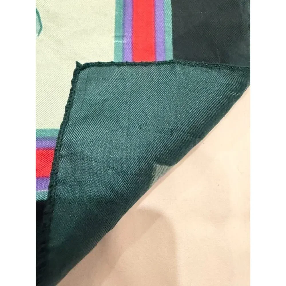 Sunkyung Sa Vintage Scarf Floral Print Square